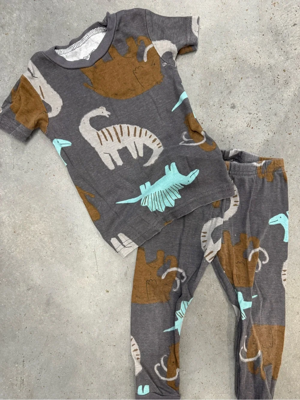 Carter’s Baby Dinosaur Pajama Set Size 18M